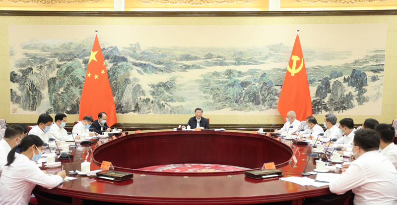 6月26日,中共中央总书记、国家主席、中央军委主席习近平在中南海同团中央新一届领导班子成员集体谈话并发表重要讲话。